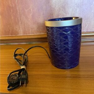 Yankee Candle Scenterpiece Purple 7” With Timer Works Great!